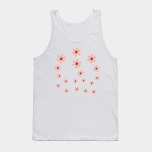 Pink Mini flower Tank Top